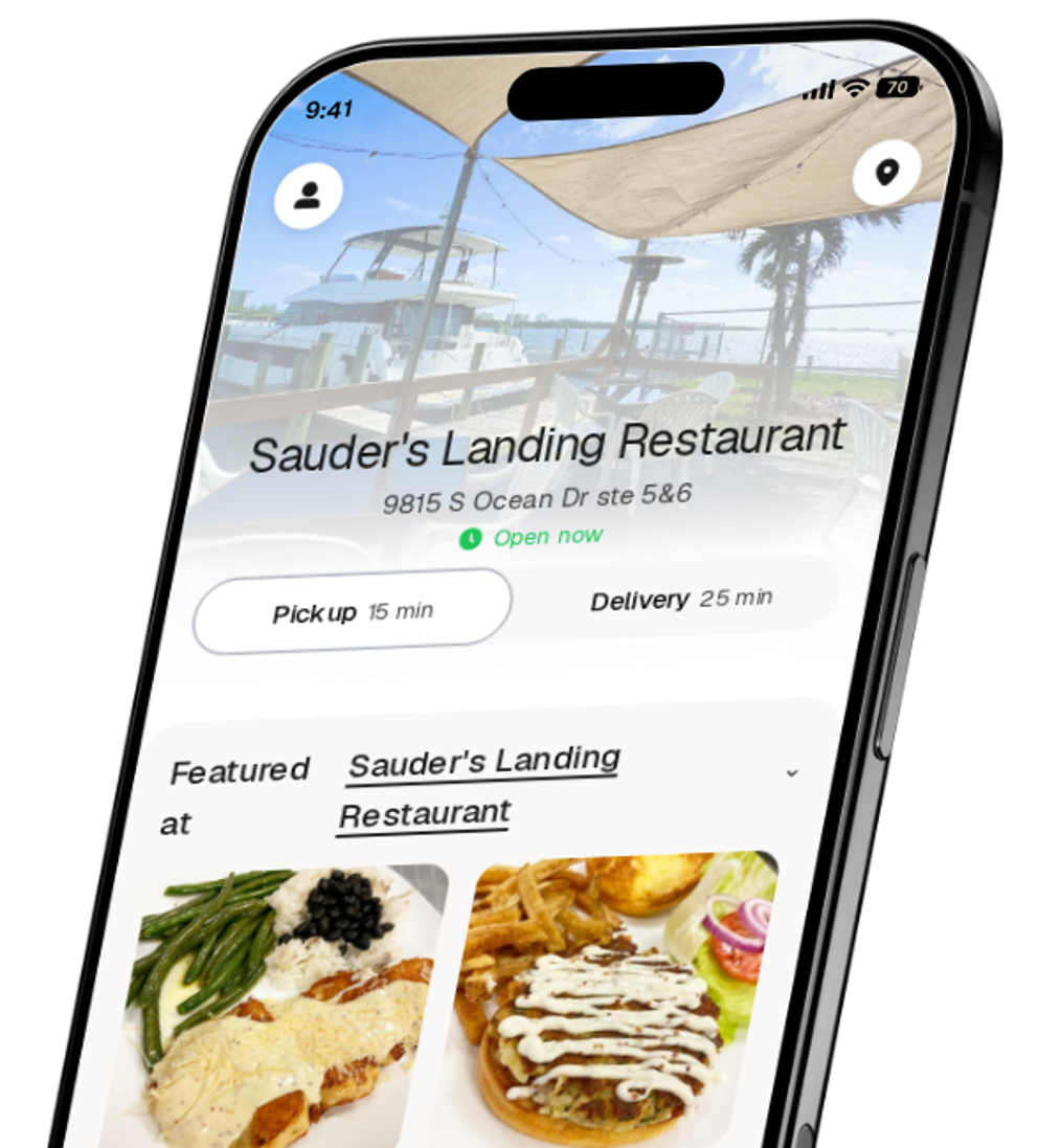 Sauder's Landing Restaurant app preview