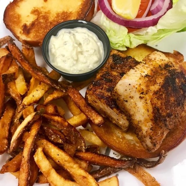 Mahi Sandwich.