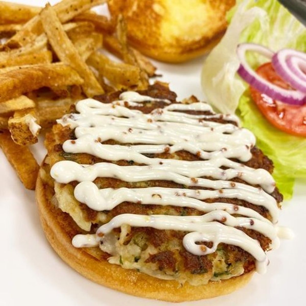 Crab Cake Sandwich