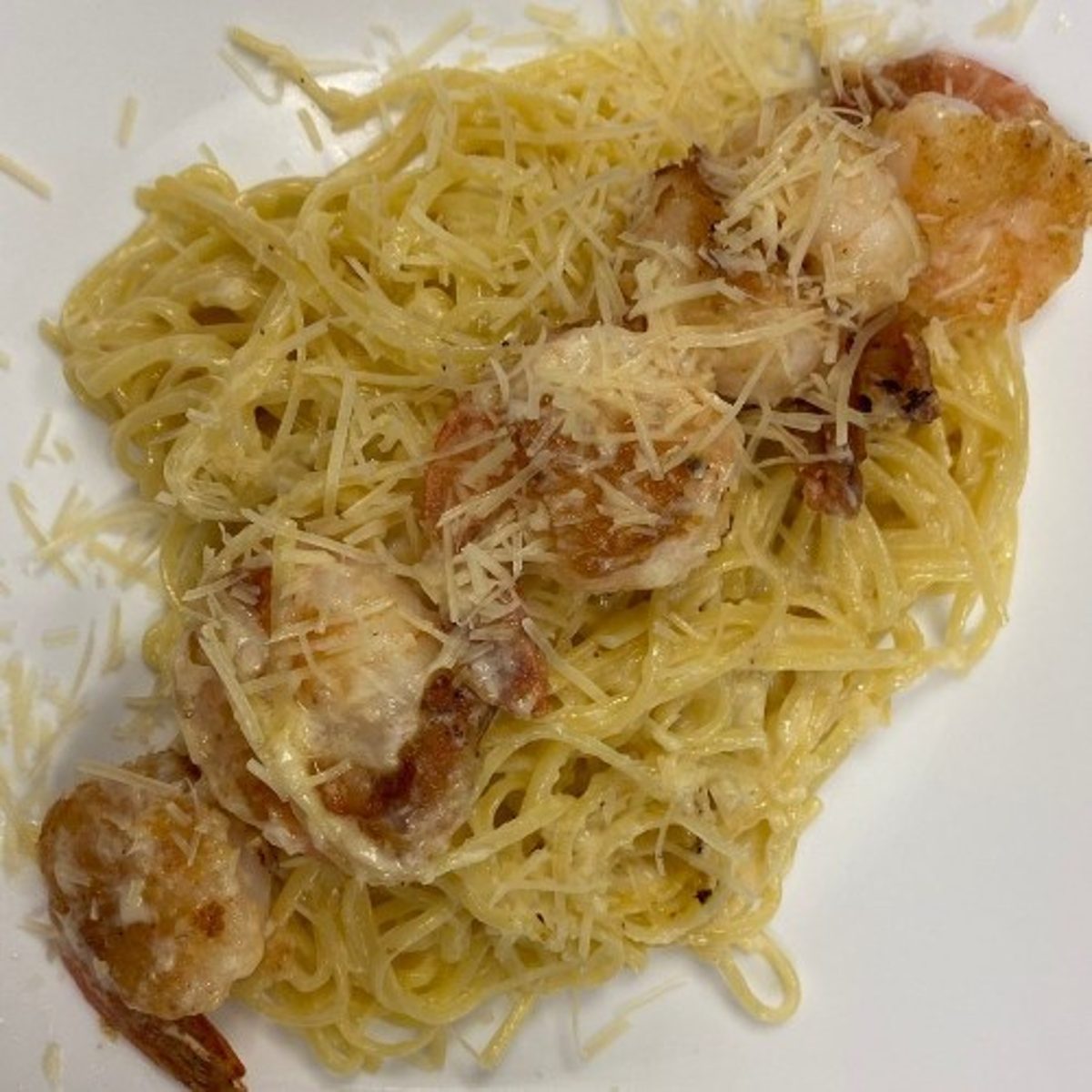 Shrimp Linguine Alfredo
